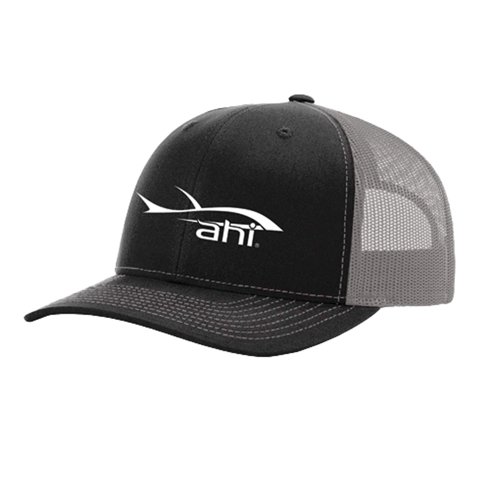 Ahi Trucker Hat - Black/Grey