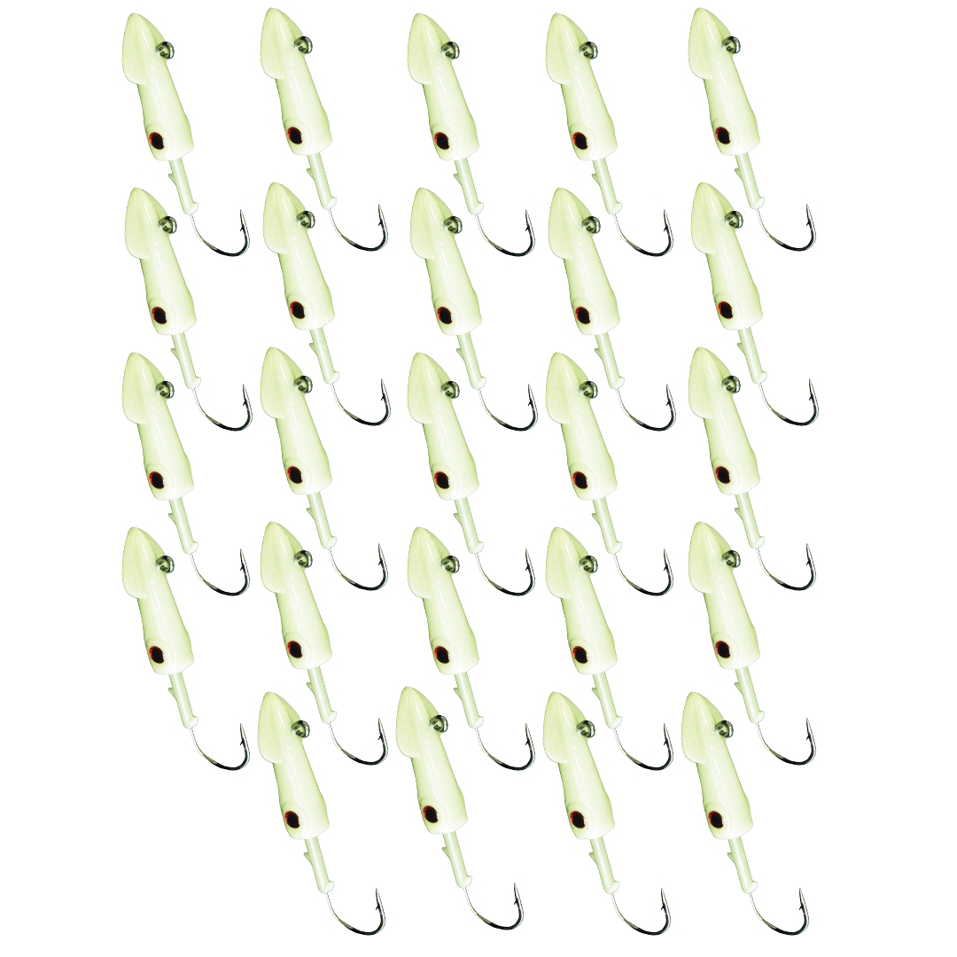Sabo Squid Head Jig Bundle - 12 Packs