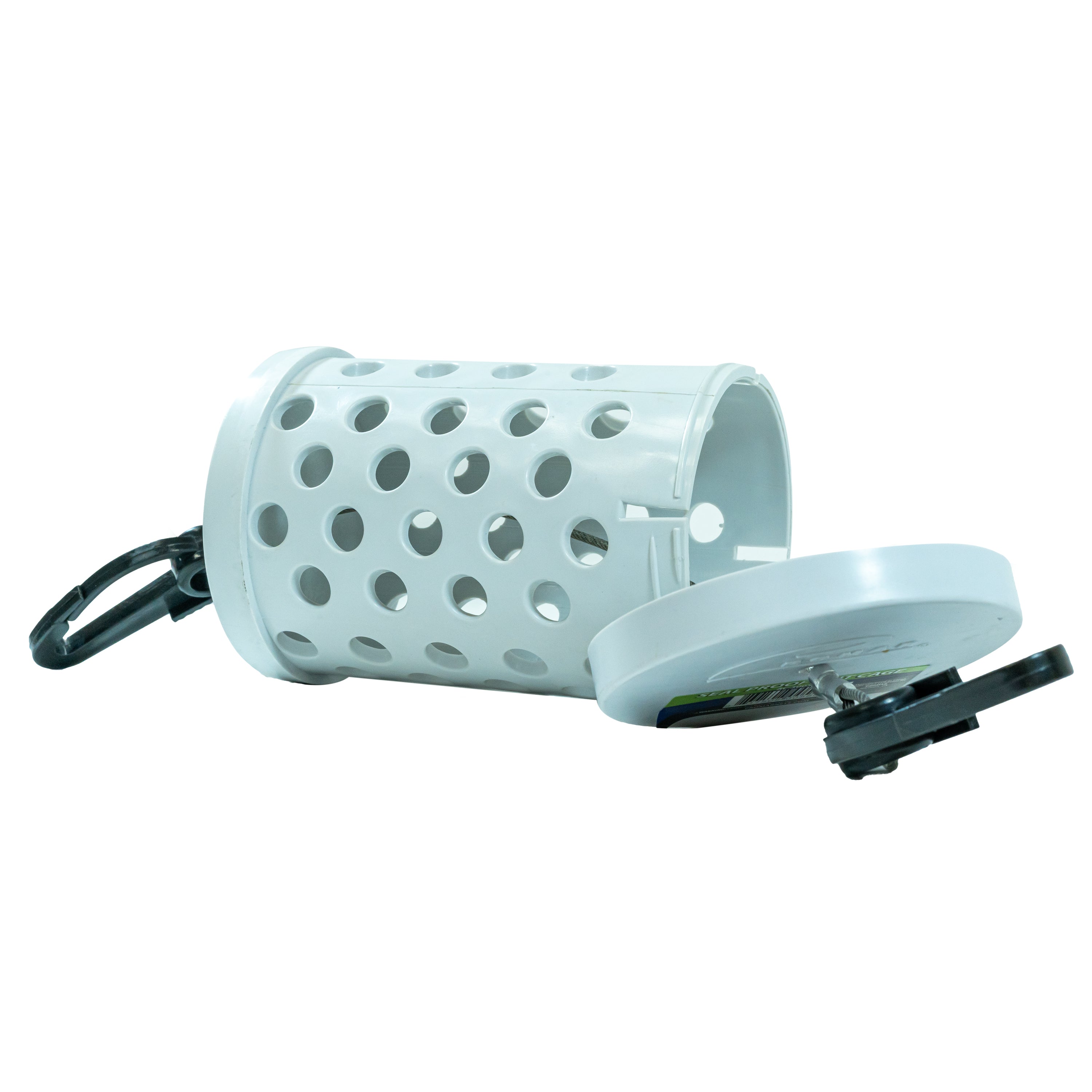 AC-300SP open lid with clips