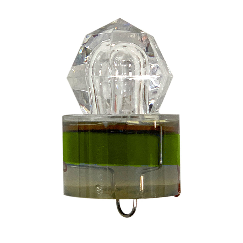1.5" Diamond Submersible Strobe Light (3 Pack) Green