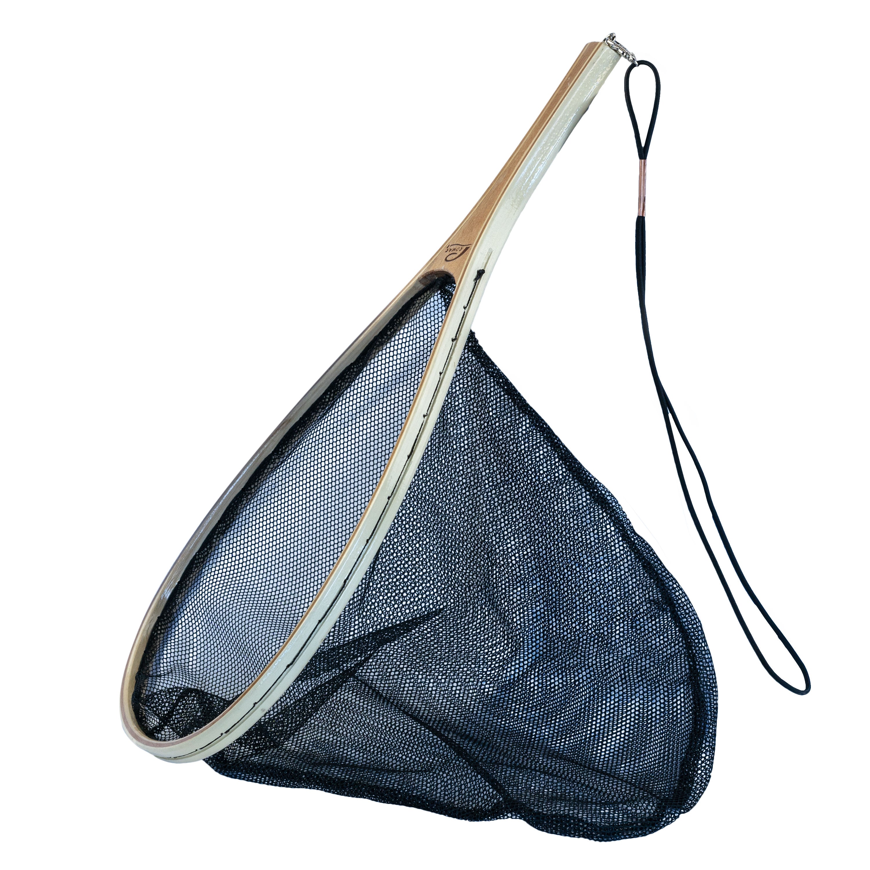 Promar Premium Wooden Rubber Trout Net