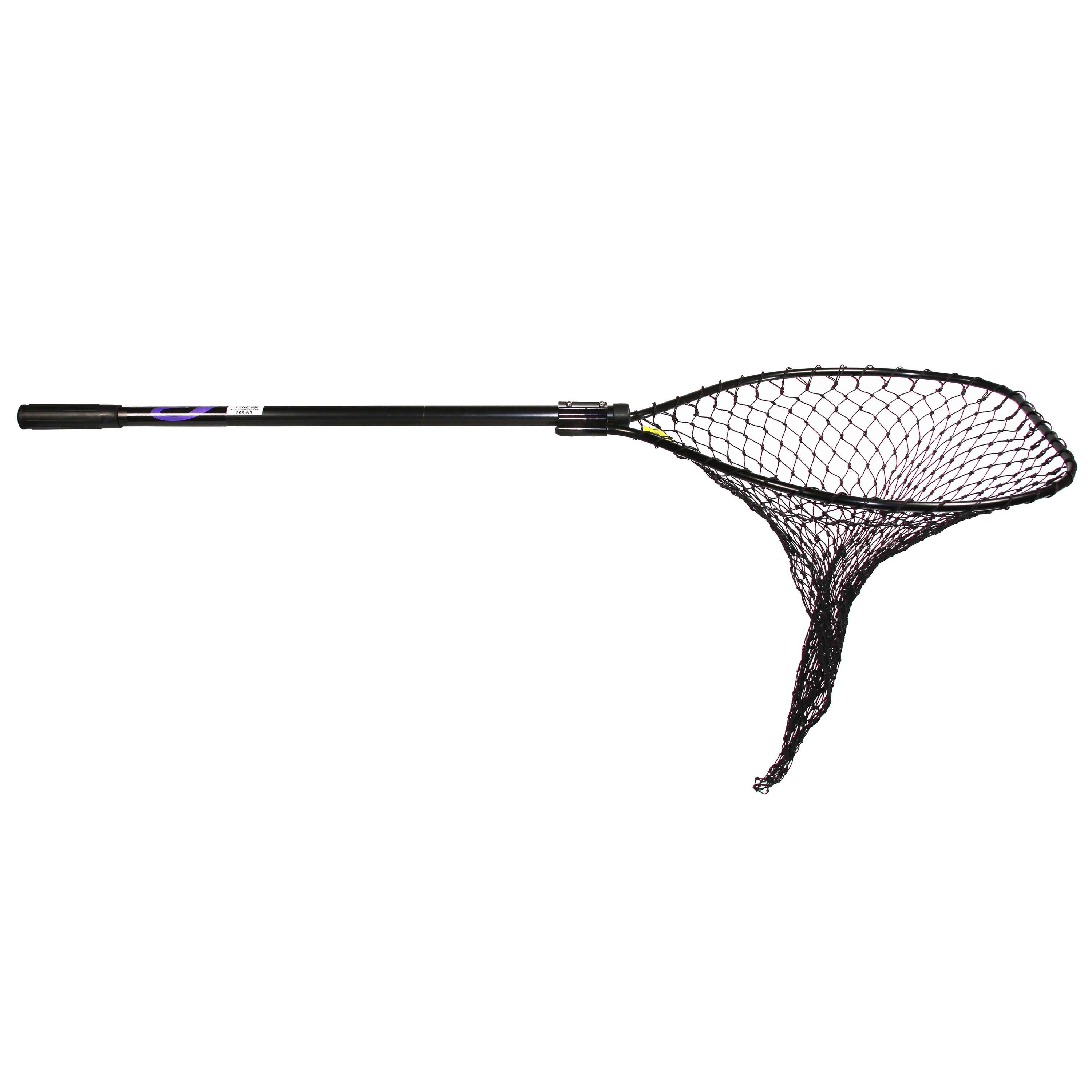 Promar Grande Series Landing Net, Black Finish