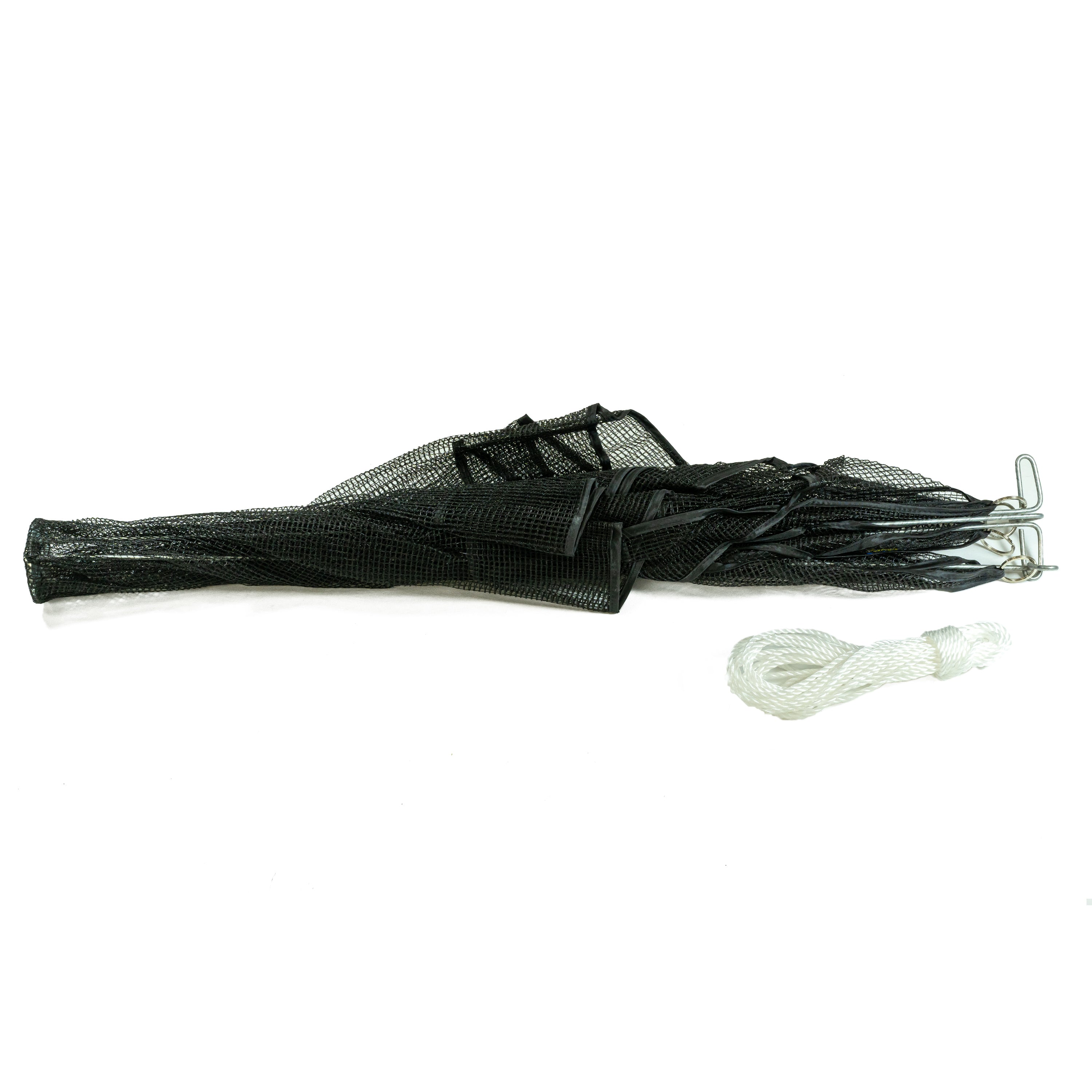 Promar Umbrella Dip Net 42" x 42" Black Net - with Rope
