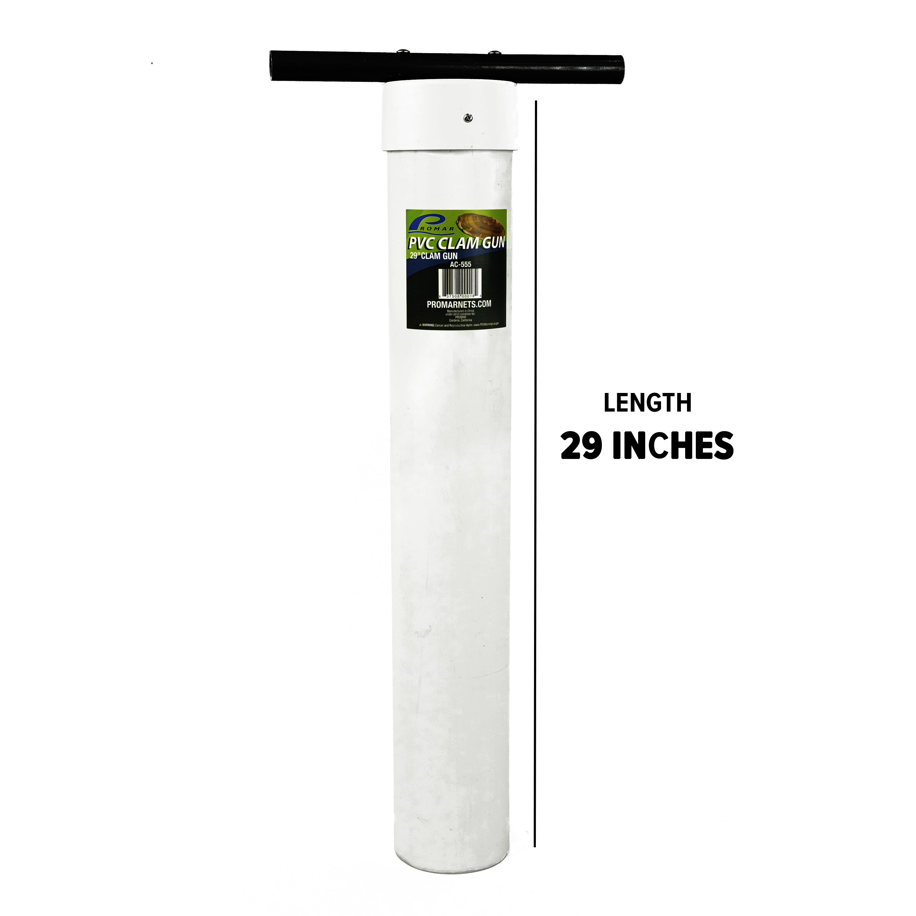 PVC & Stainless Clam Guns