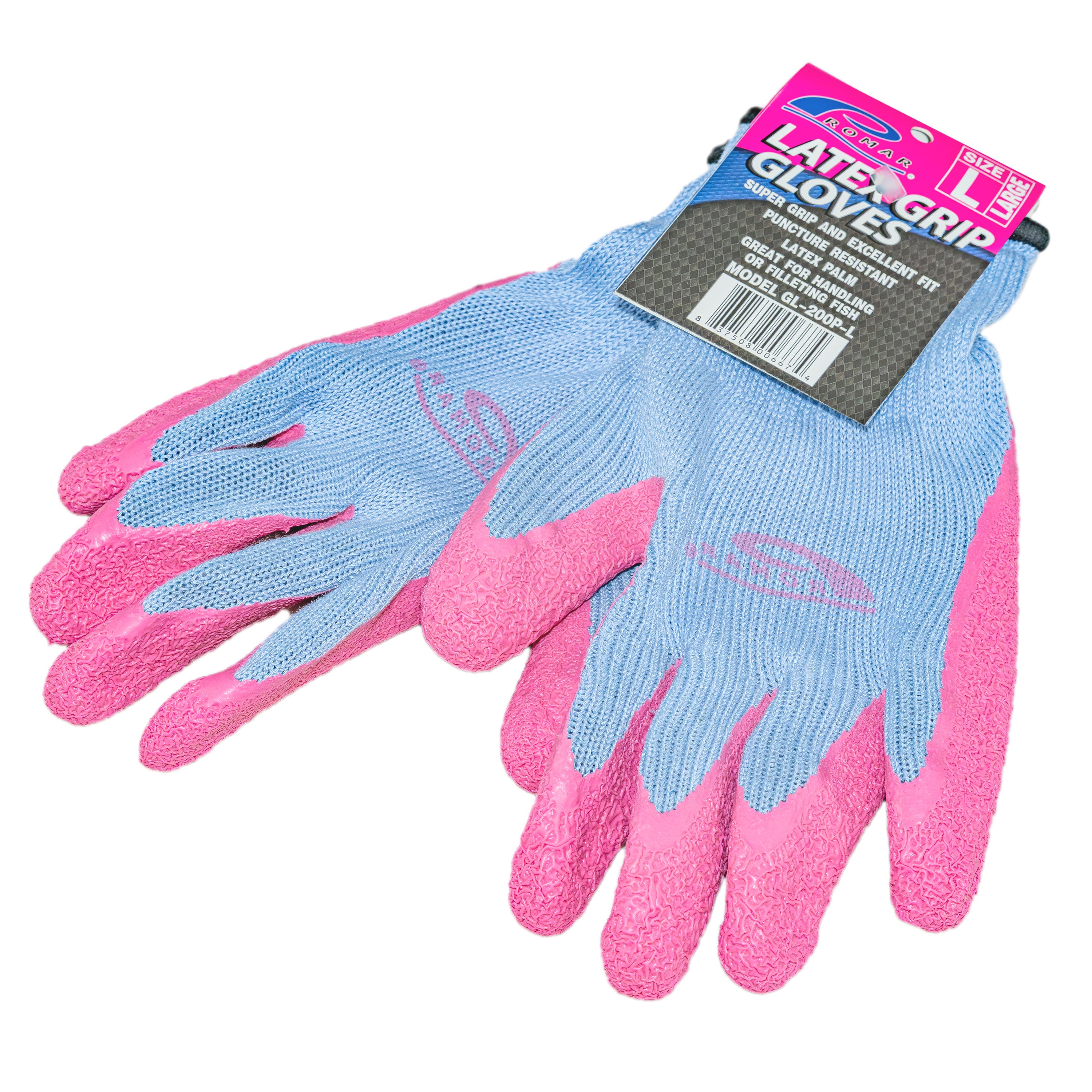 promat safeline handschuhe Latex Grip Gloves Pink / Small