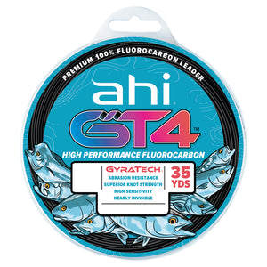 Ahi USA GT4 Fluorocarbon Fishing Line | Premium Strength & Sensitivity