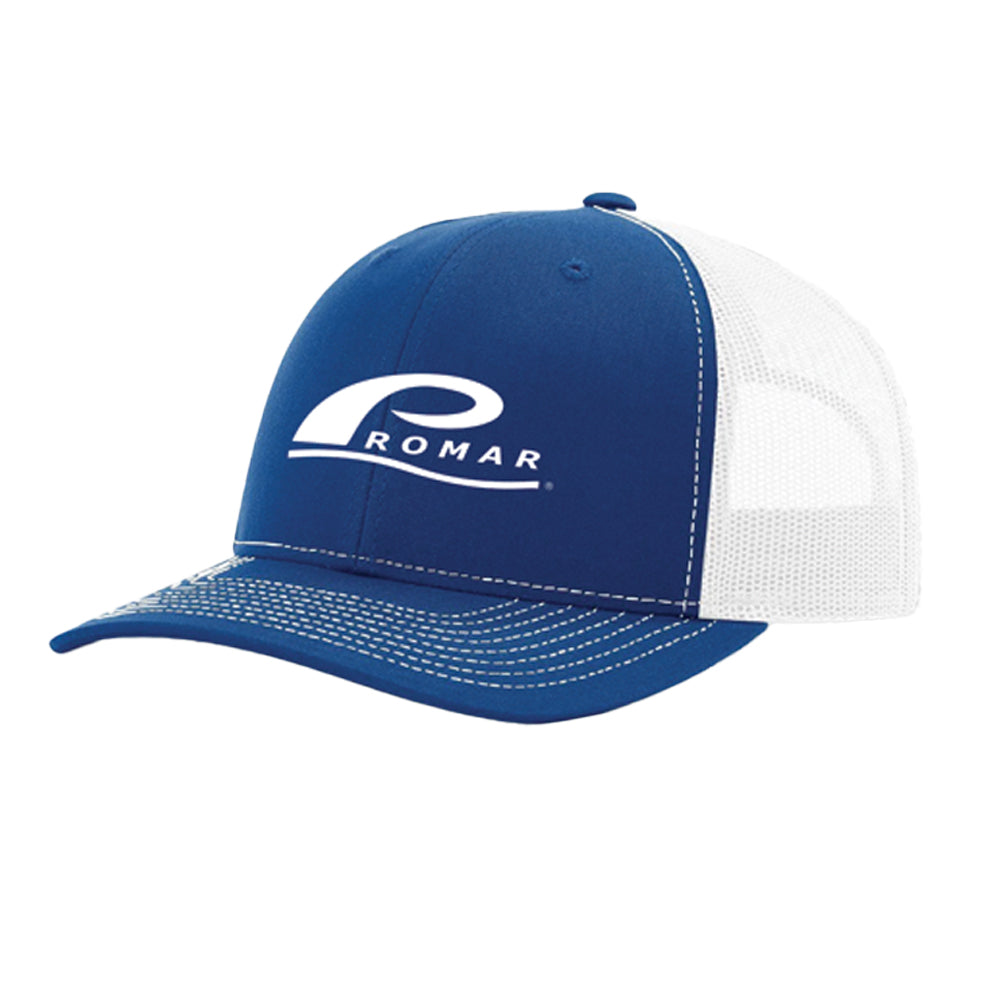 Promar Logo Promar Trucker Hat - Blue/White – Promar & Ahi USA