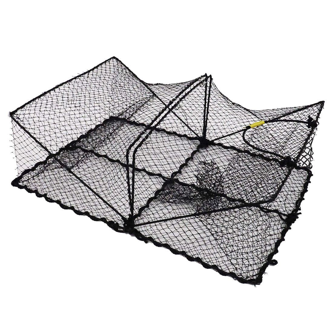 collapsible basket fish trap Promar TR-101 Crawfish/Crab Collapsible Trap 24inx18inx8in