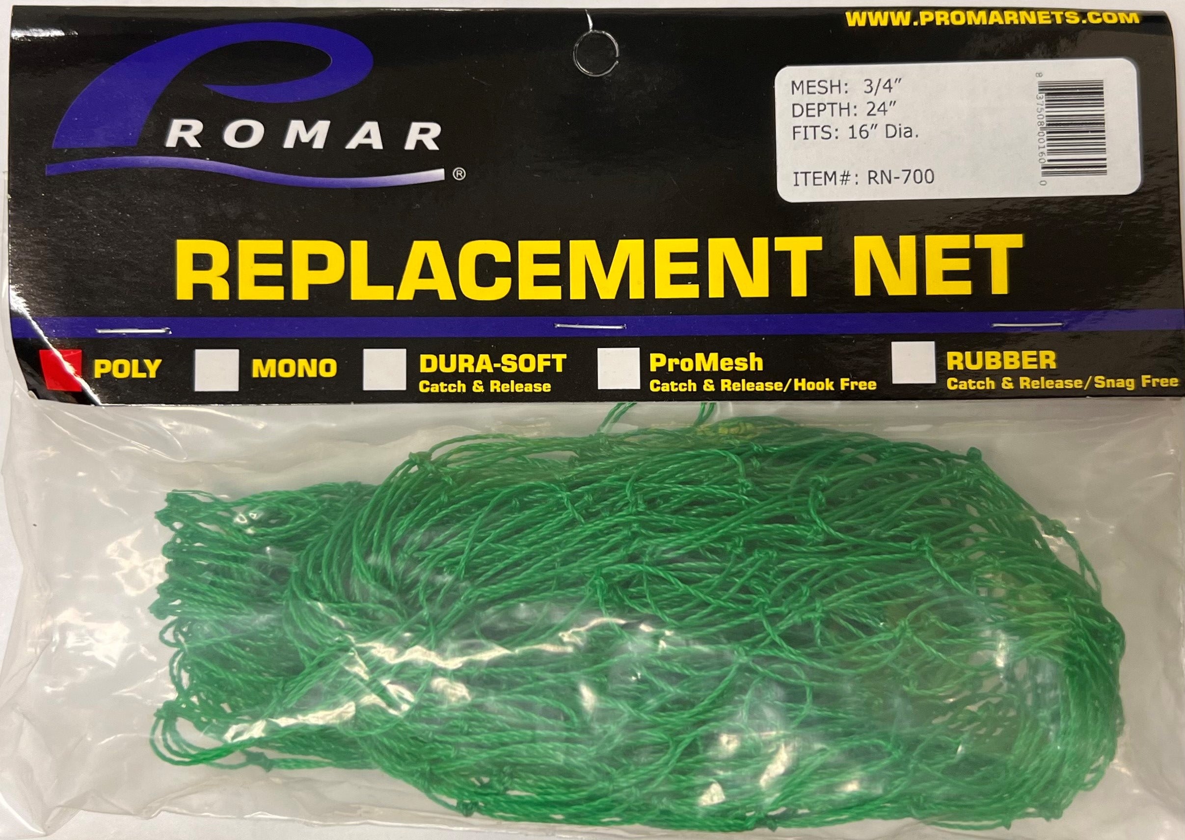 Poly Replacement Net 16" Poly Replacement Net 16"