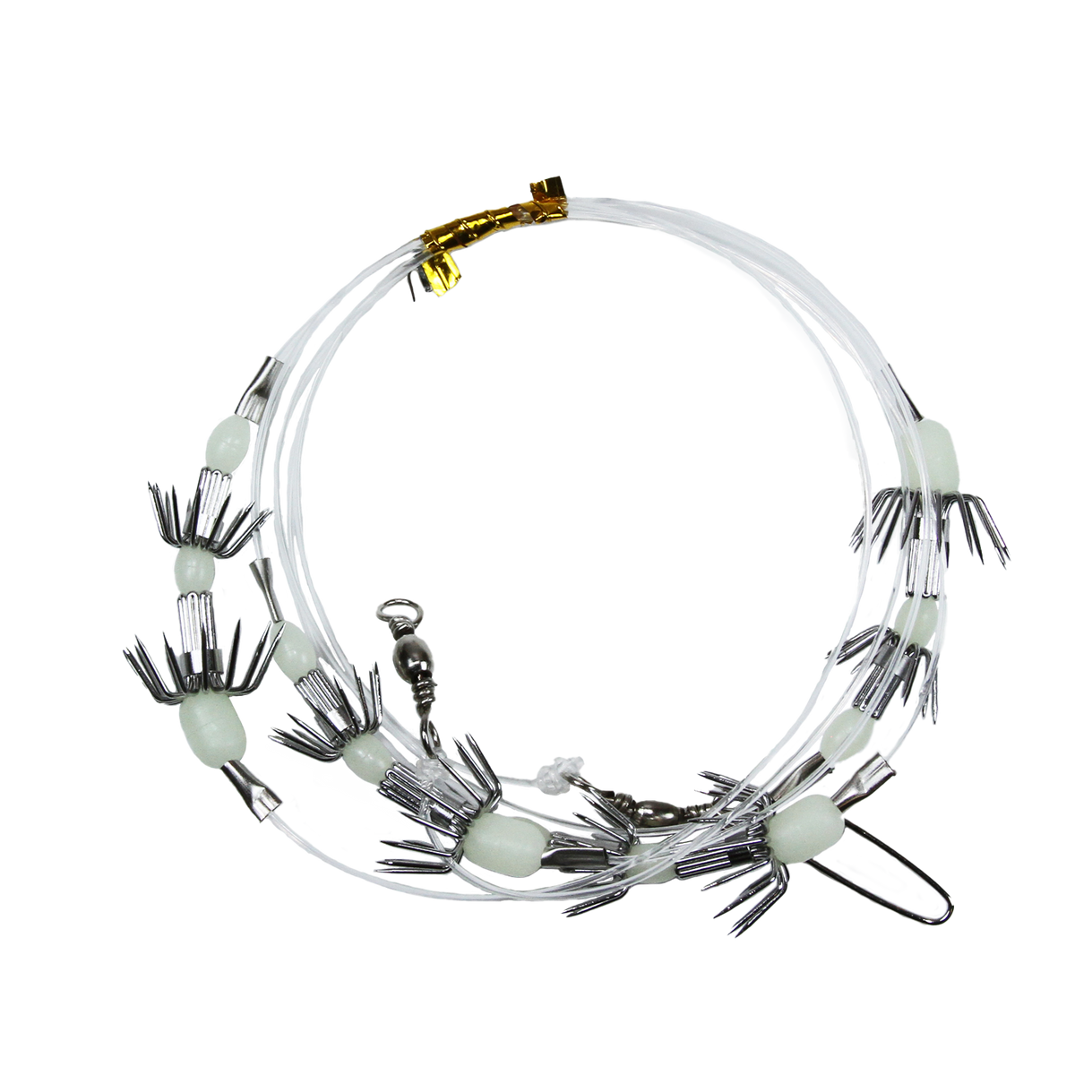 5 & 8 Hook Squid Gangion Chains - Promar & Ahi USA