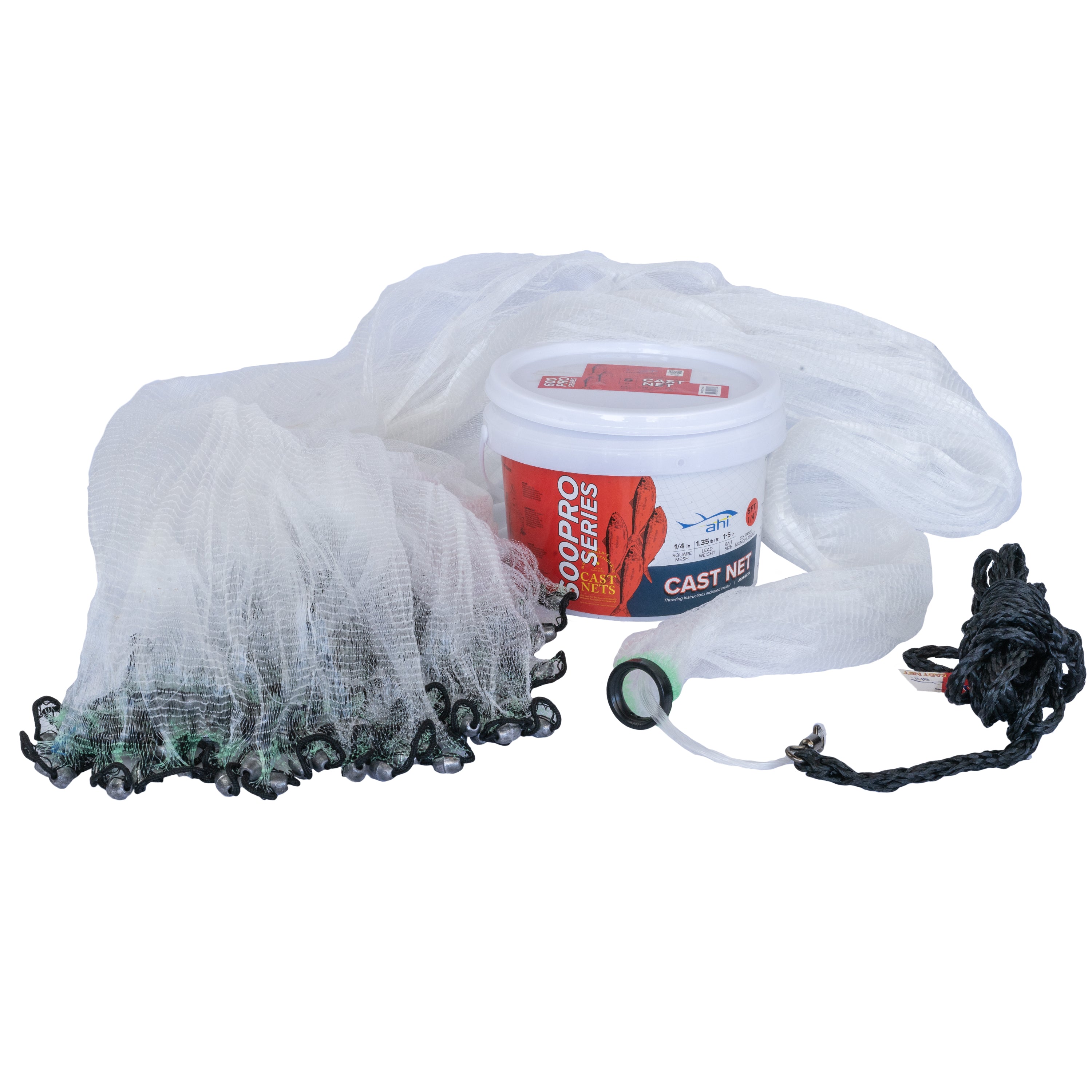 600 Pro Series Cast Nets Out Of Box