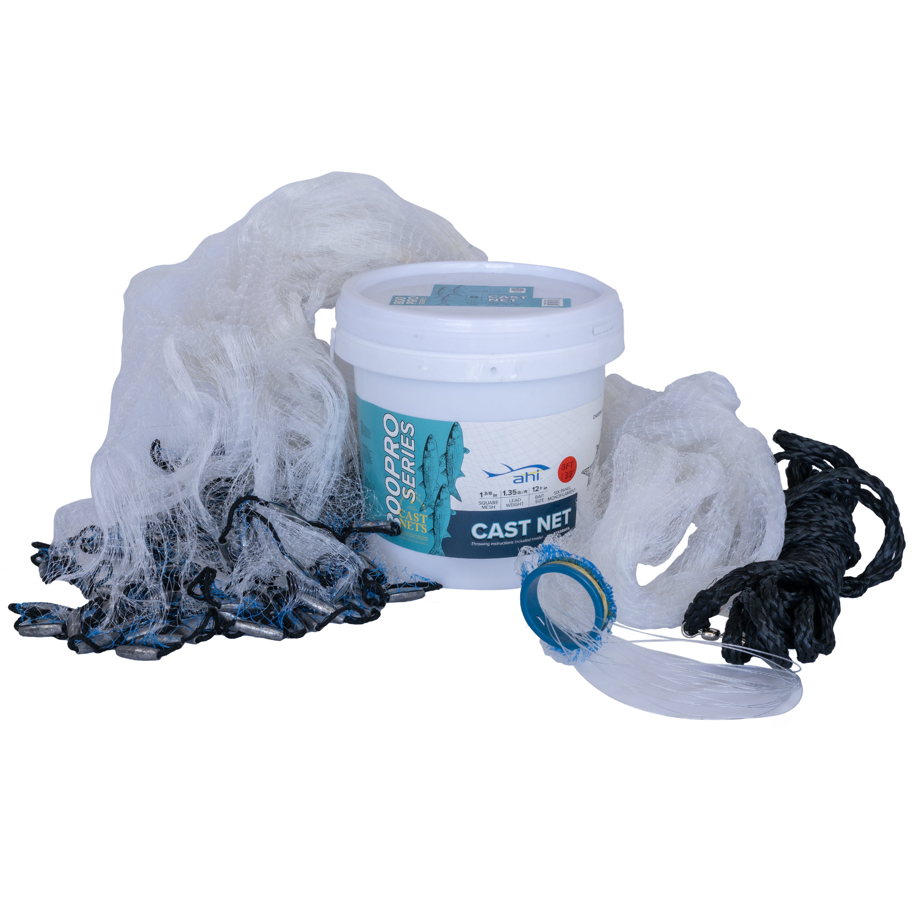 800 Pro Series Cast Net Out Of Box
