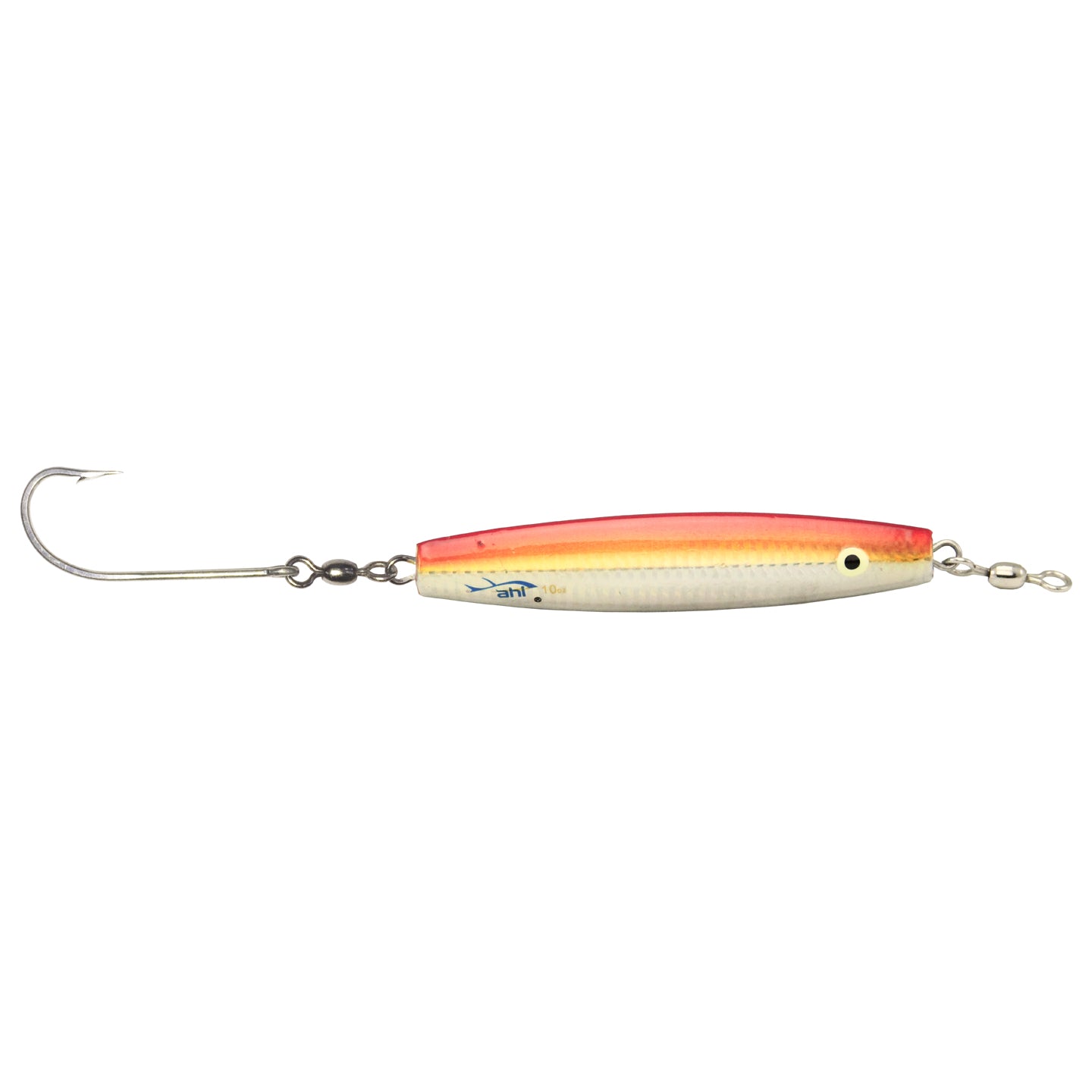 Ahi Assault Diamond Single Hook Jigs Baby Red / 4 Oz