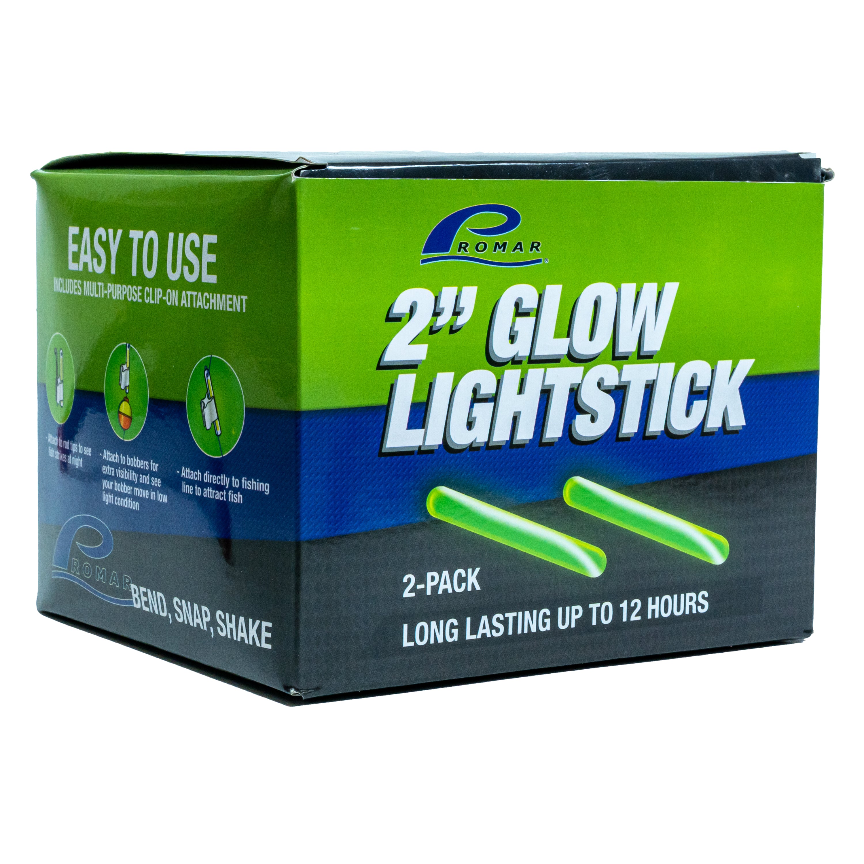 ebay fishing pole glow sticks Promar GS-130B 3 Light Glow Stick Blue