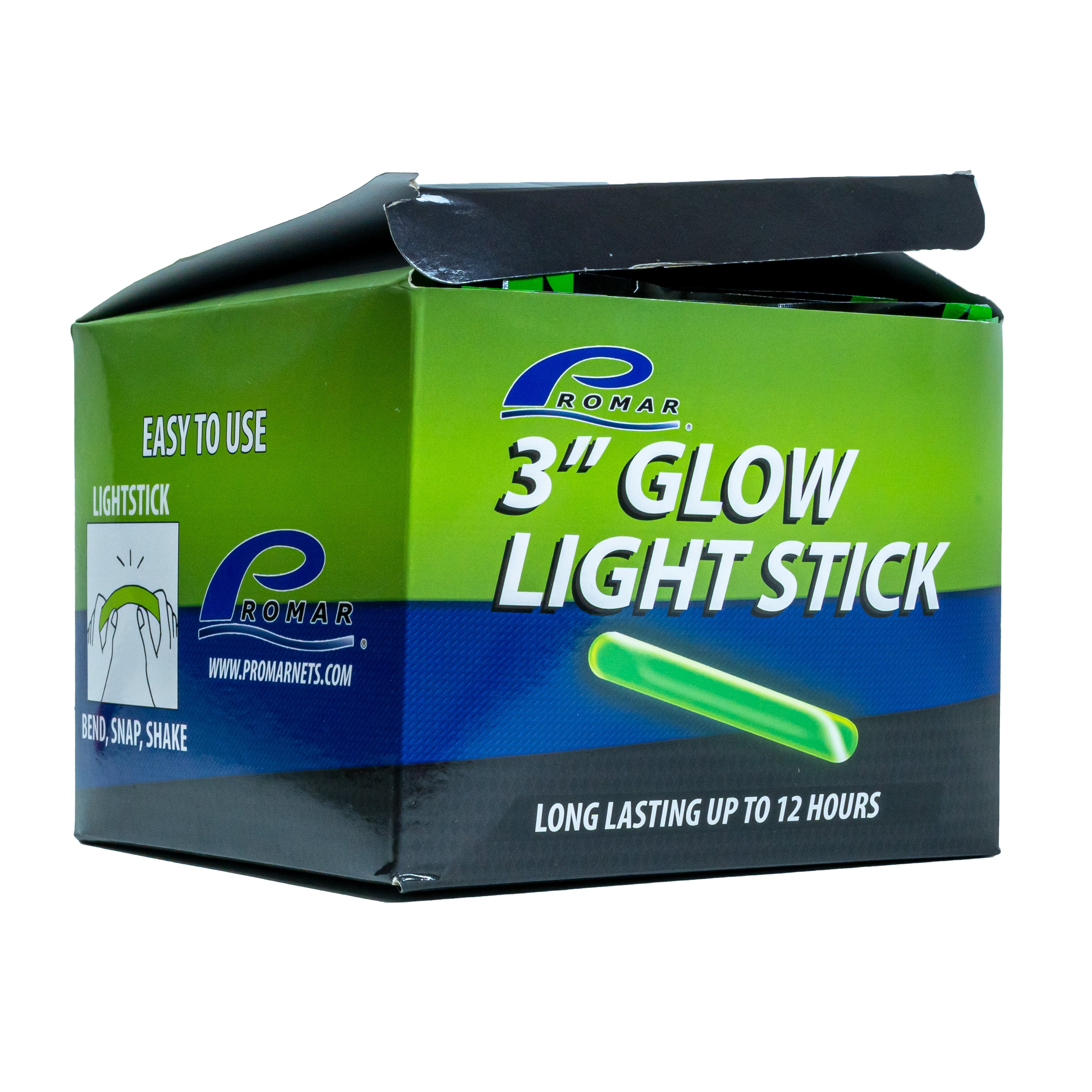 3" Light Glow Sticks 50 Pack