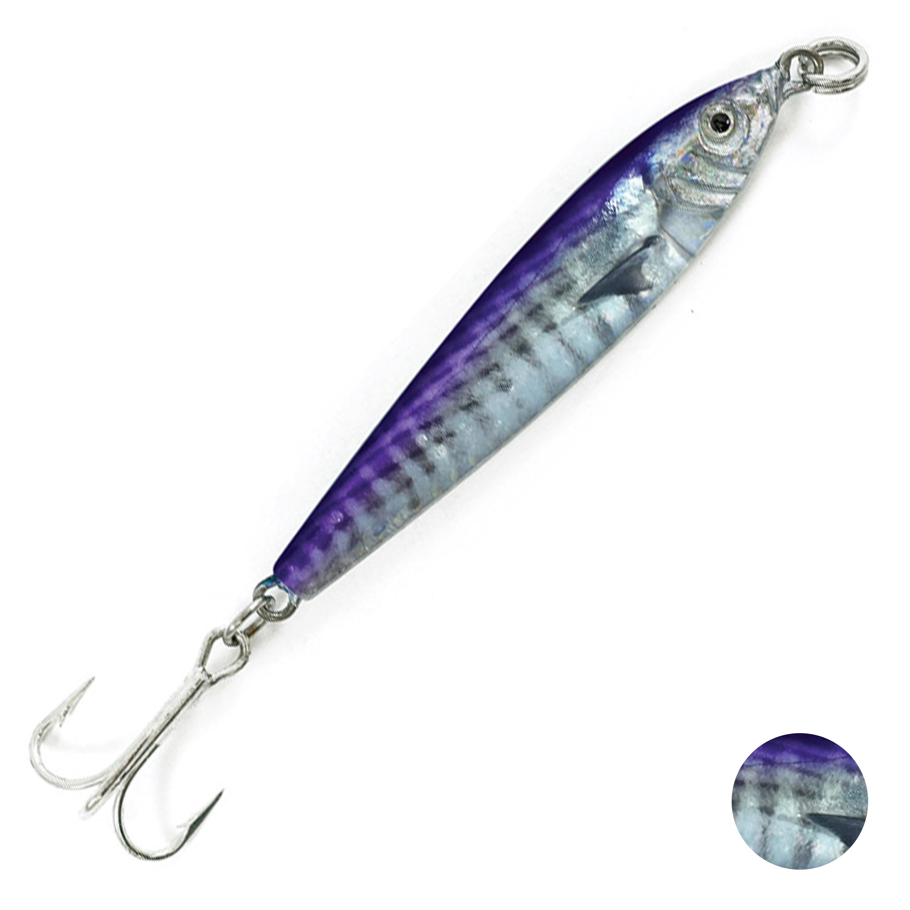 Ahi LF-4-BO Live Deception Flash Jigs 4 oz, Bonito Ahi LF-4-BO Live Deception Flash Jigs 4 oz, Bonito