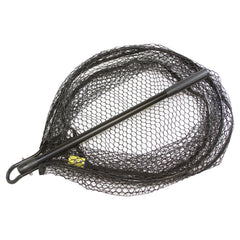 Promar LN-900B: Premier Angler's Series Landing Net - 17 Hoop, 18 Handle,  Hookresist Netting, Black