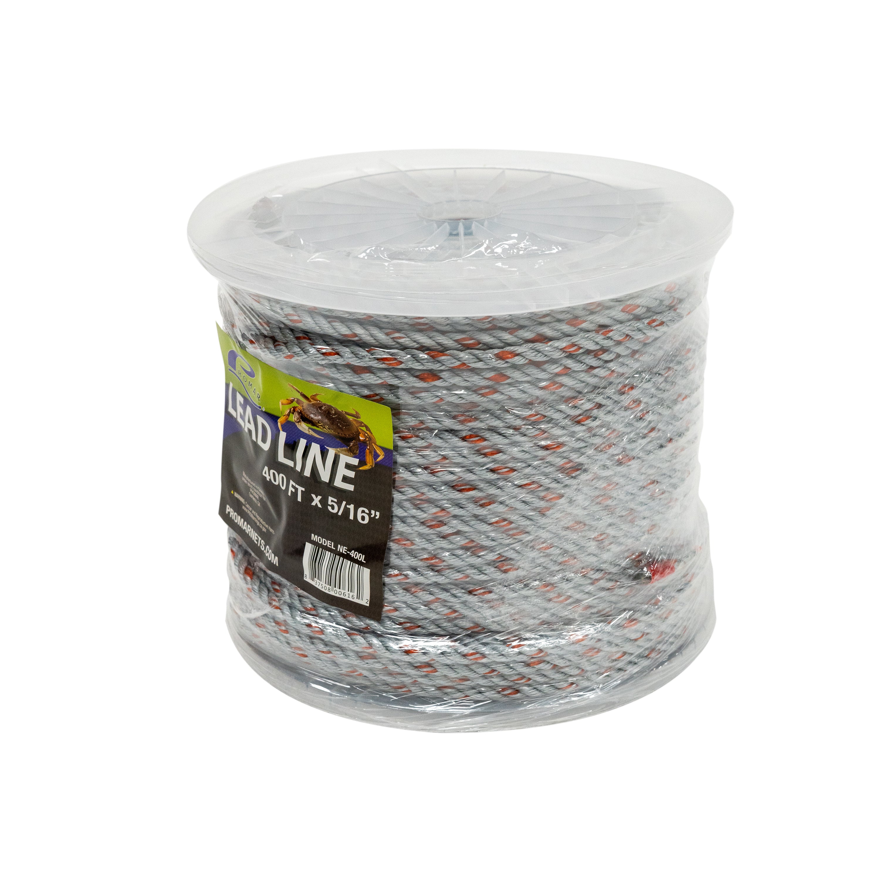 Promar 100' Lead Core Rope 5/16"Dia Coil