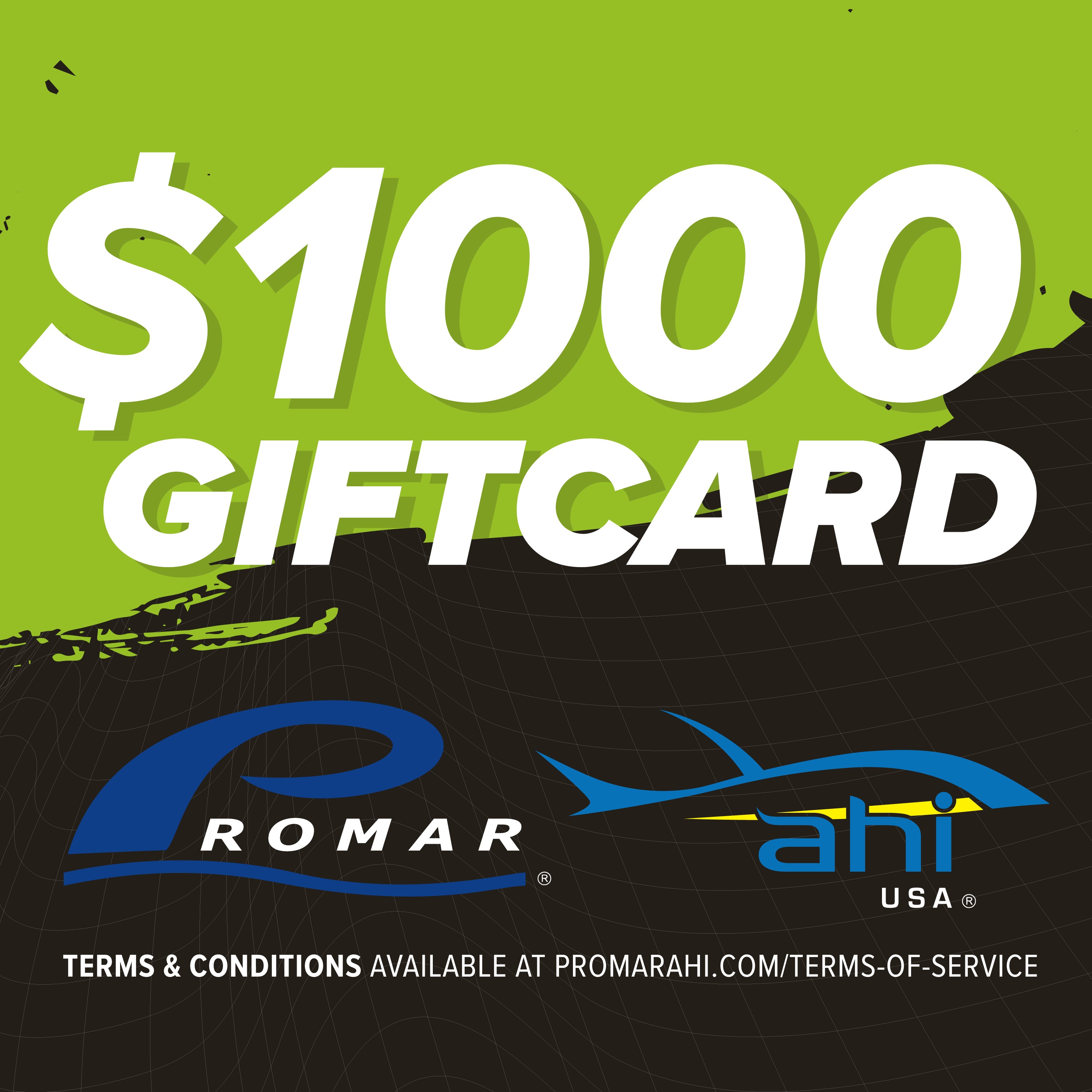 Promar & Ahi USA Gift Card