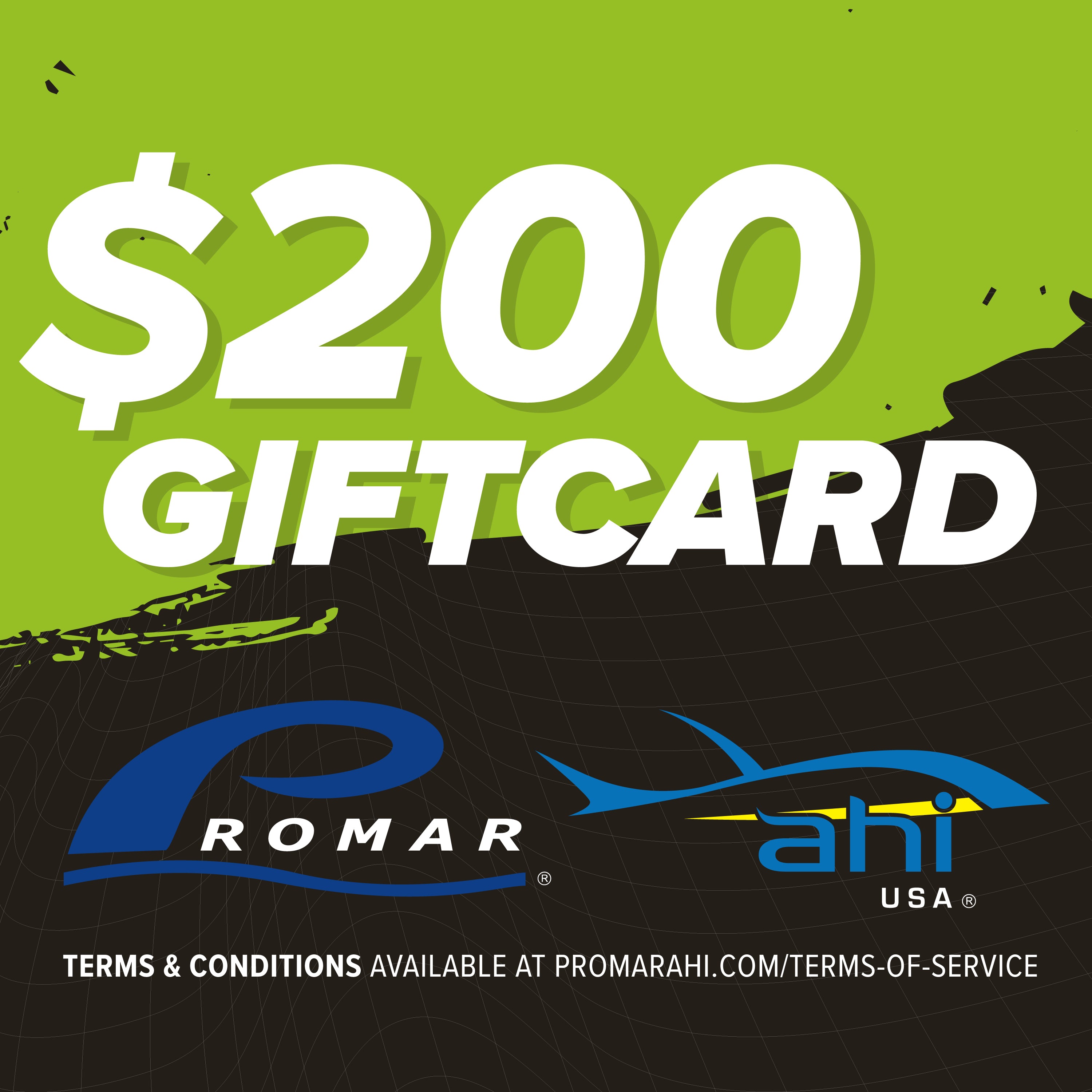 Promar & Ahi USA Gift Card