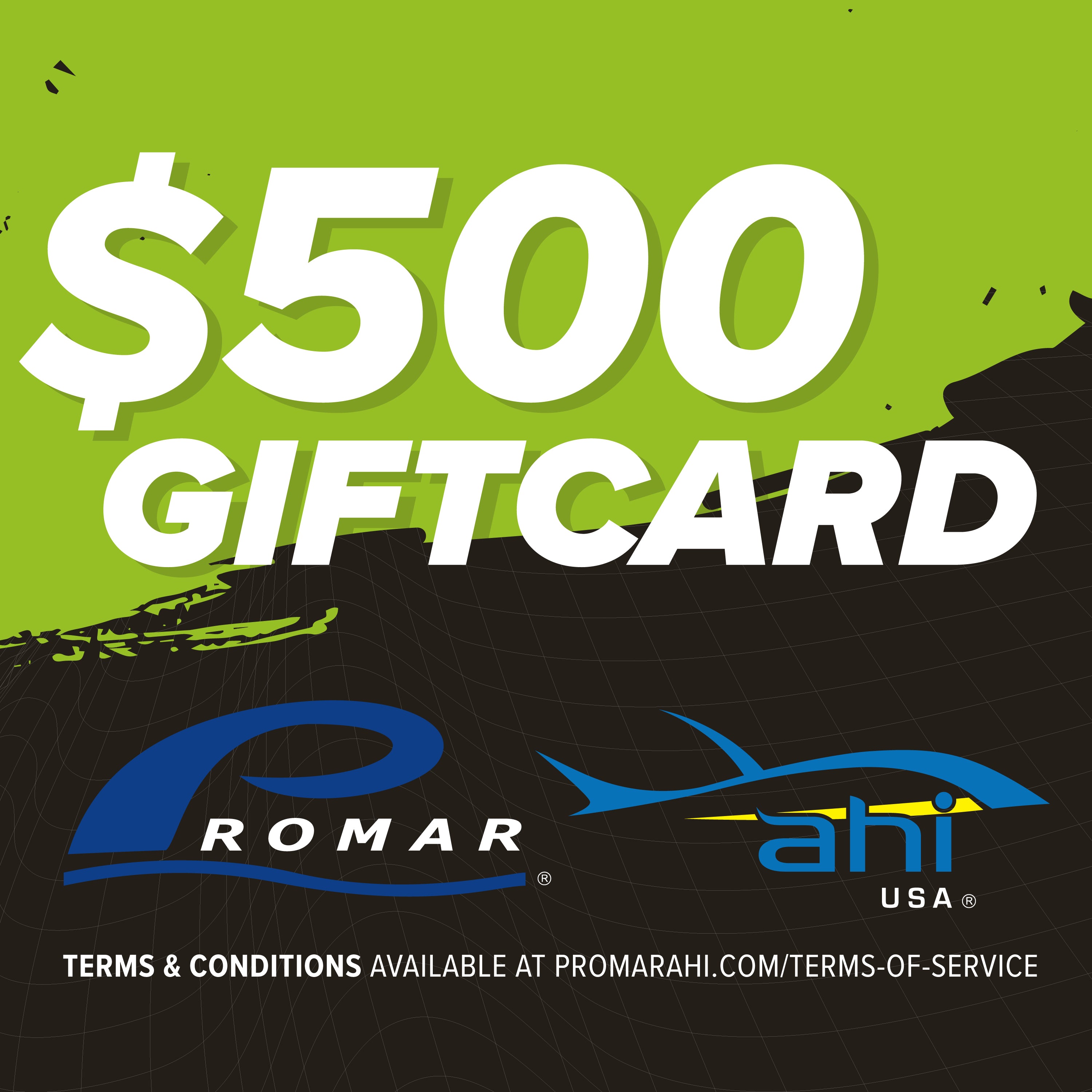 Promar & Ahi USA Gift Card