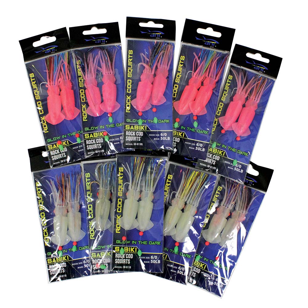 Rock Cod Squirts Value Pack