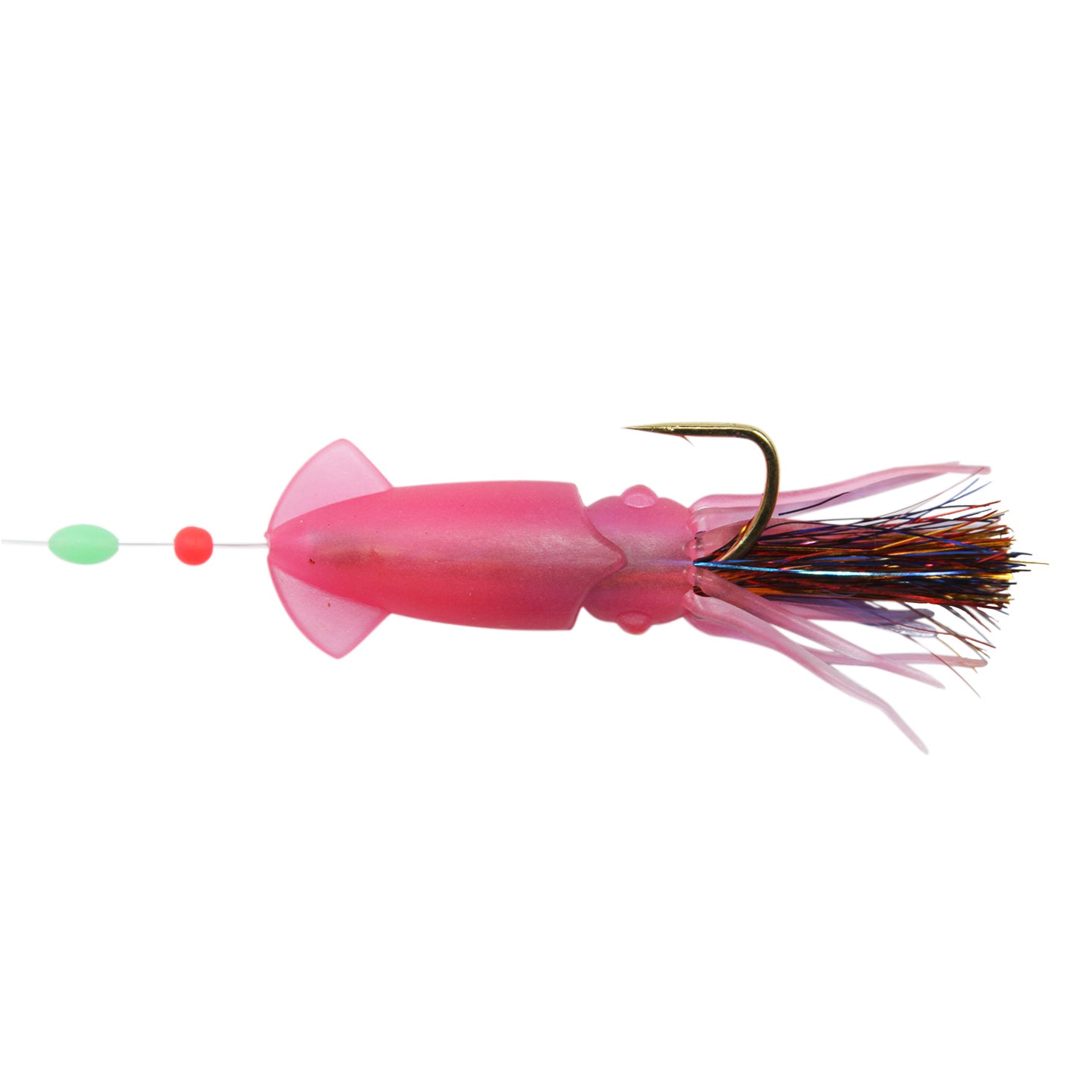 3.5" ROCK COD SQUIRTS GLOW (10-PACK)