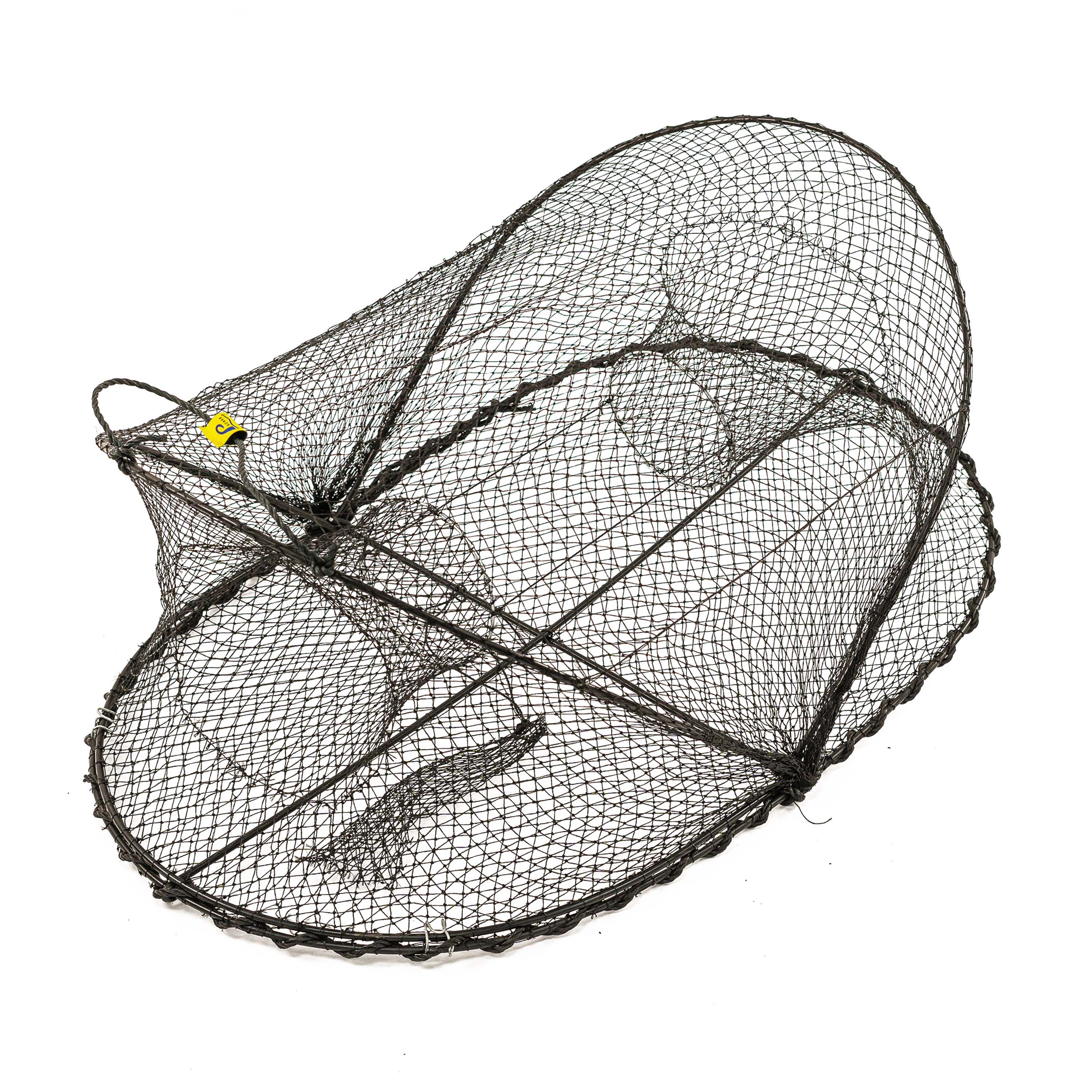 Collapsible Crawfish/Crab Trap 24"x18"x8" Left View