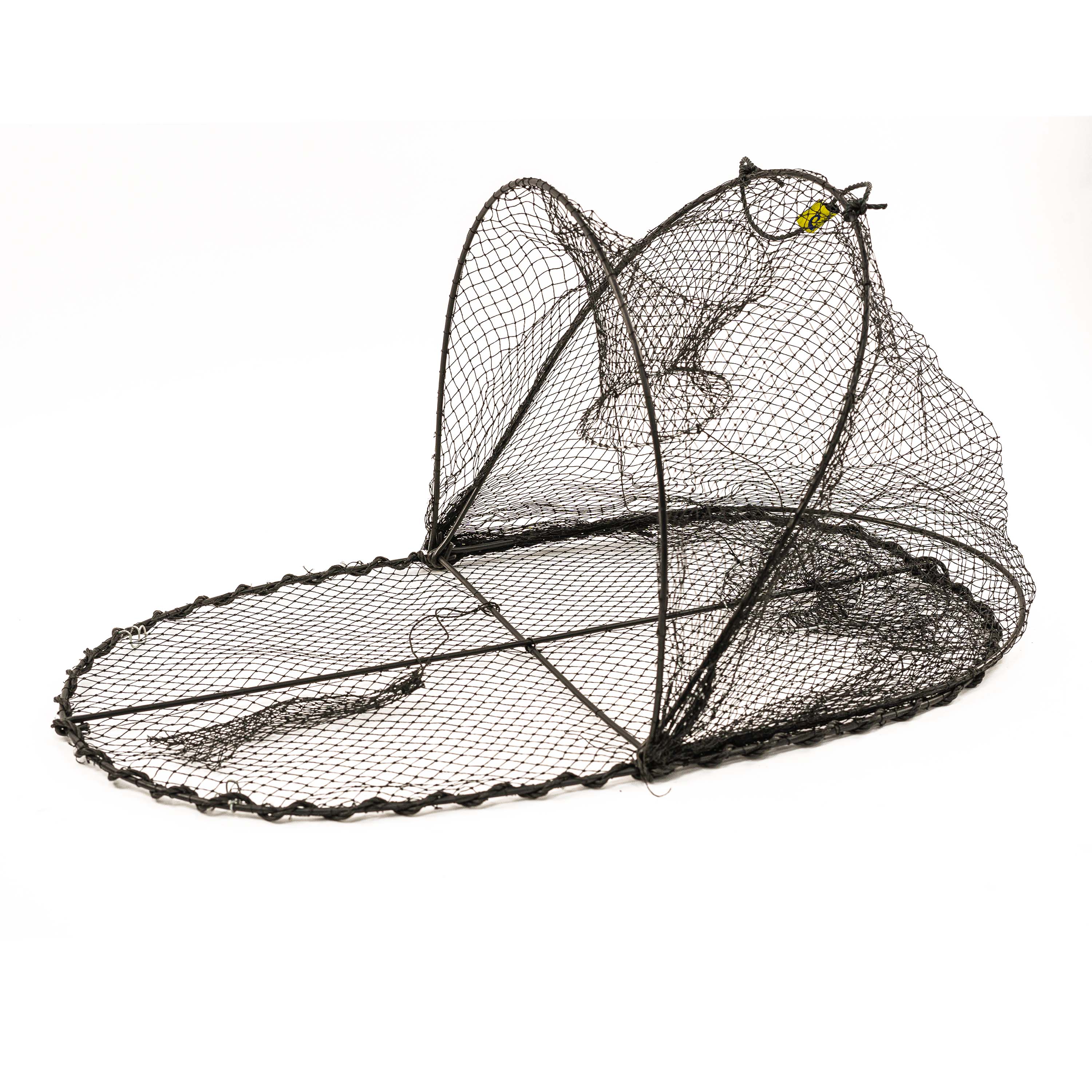 Collapsible Crawfish/Crab Trap 24"x18"x8" Side Half Collapsed